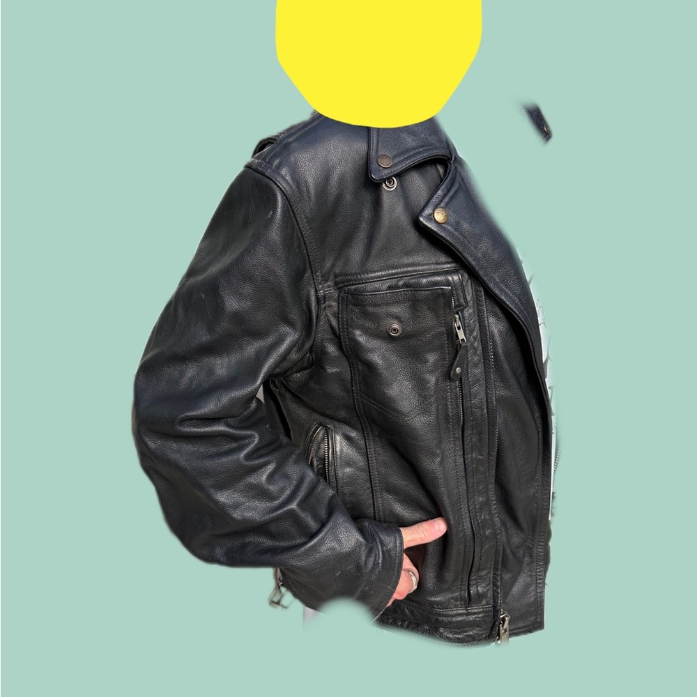 FIRST CLASSIC LEATHER MOTORCYCLE JACKET